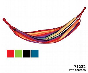 ערסל 100/200 ס"מ צבעוני Camptown Outdoor 71232 ערסל 100/200 ס"מ צבעוני Camptown Outdoor 71232