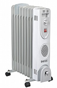 רדיאטור 9 צלעות 2000W וואט מנגנון בטיחות BOSS ELECTRIC 901935 רדיאטור 9 צלעות 2000W וואט מנגנון בטיחות BOSS ELECTRIC 901935