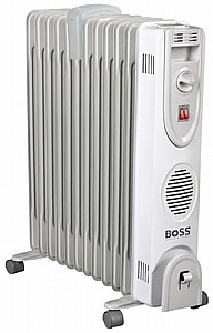 רדיאטור 12 צלעות 2500W וואט מנגנון בטיחות BOSS ELECTRIC 901936 רדיאטור 12 צלעות 2500W וואט מנגנון בטיחות BOSS ELECTRIC 901936