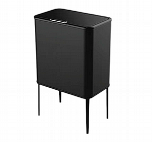 פח אשפה 60L ליטר טאצ על רגליים cegin מט La Kitchenette 903822 שחור מט פח אשפה 60L ליטר טאצ על רגליים cegin מט La Kitchenette 903822 שחור מט