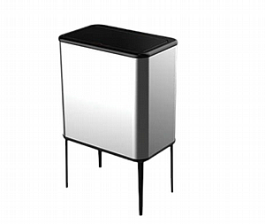 פח אשפה 60L ליטר אוטומטי על רגליים cegin מט La Kitchenette 903823 נירוסטה מט פח אשפה 60L ליטר אוטומטי על רגליים cegin מט La Kitchenette 903823 נירוסטה מט