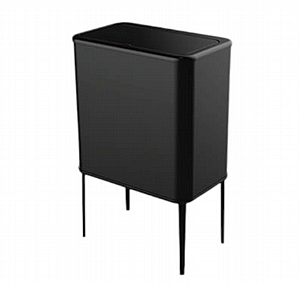 פח אשפה 60L ליטר אוטומטי על רגליים cegin מט La Kitchenette 903825 שחור מט פח אשפה 60L ליטר אוטומטי על רגליים cegin מט La Kitchenette 903825 שחור מט