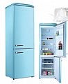 מקרר רטרו מעוצב 300 ל' מקפיא תחתון MONT BLANC MBR-410DF-BLU - צבע כחול מקרר רטרו מעוצב 300 ל' מקפיא תחתון MONT BLANC MBR-410DF-BLU - צבע כחול