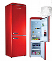 מקרר רטרו מעוצב 300 ל' מקפיא תחתון אדום MBR-410DF-RED מקרר רטרו מעוצב 300 ל' מקפיא תחתון אדום MBR-410DF-RED