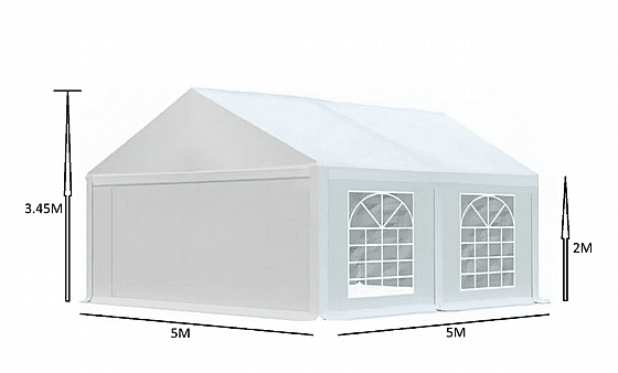  ���� �������� 5X5 ������ PVC ��� ������ TENT-PRO