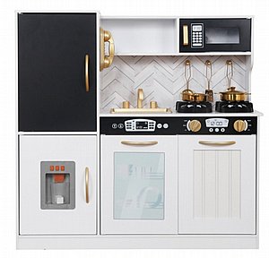 מטבח עץ לילדים אלקטרוני עם אורות וצלילים דגם עומר מטבח עץ לילדים אלקטרוני עם אורות וצלילים דגם עומר