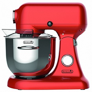 מיקסר 1200W קערה 5 ליטר 10 מצבים La Kitchenette FM301-44897 צבע אדום מיקסר 1200W קערה 5 ליטר 10 מצבים La Kitchenette FM301-44897 צבע אדום