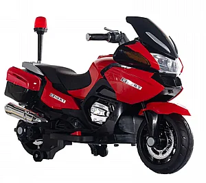 אופנוע משטרה כולל צקלקה תואם BMW החזק King Rider- צבע אדום אופנוע משטרה כולל צקלקה תואם BMW החזק King Rider- צבע אדום