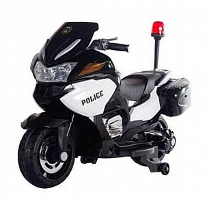אופנוע משטרה כולל צקלקה תואם BMW החזק King Rider- צבע לבן אופנוע משטרה כולל צקלקה תואם BMW החזק King Rider- צבע לבן