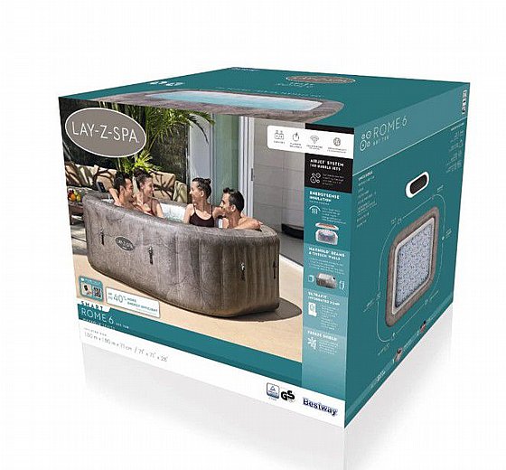 ����� ����� ���� SPA 180X180X71 ��� 6001K ROME Bestway ���� �����+WIFI