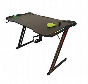 שולחן גיימינג RGB איכותי 120 ס"מ LEVEL UP שולחן גיימינג RGB איכותי 120 ס"מ LEVEL UP