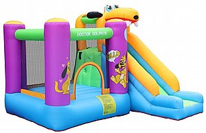 מתקן קפיצה מתנפח לילדים בצורת כלבלב |D72007 |מתקן יבש| Doctor Dolphin מתקן קפיצה מתנפח לילדים בצורת כלבלב |D72007 |מתקן יבש| Doctor Dolphin
