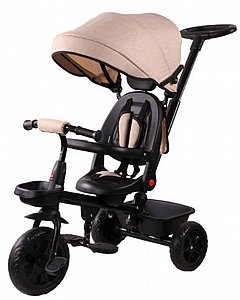 תלת אופן 3 ב-1 עם מושב דו-כיווני TRIFUN - בצבע אופוויט תלת אופן 3 ב-1 עם מושב דו-כיווני TRIFUN - בצבע אופוויט