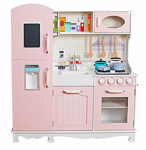 מטבח אלקטרוני אבישג מעץ לילדים ורוד| מקט W10C409E| בית העץ מטבח אלקטרוני אבישג מעץ לילדים ורוד| מקט W10C409E| בית העץ