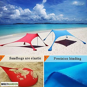 ציליה לים 3 על 3 מטר ציליה לים 3 על 3 מטר