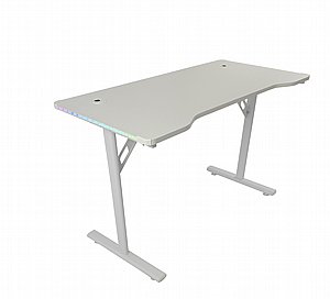 שולחן גיימינג דגם TOKYO צבע לבן שולחן גיימינג דגם TOKYO צבע לבן