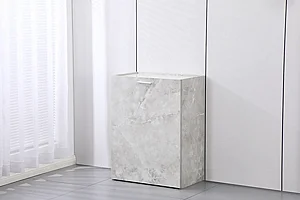 קונסולה נפתחת לשולחן רב שימושי דגם קומפקט Panda style - צבע שיש אפור קונסולה נפתחת לשולחן רב שימושי דגם קומפקט Panda style - צבע שיש אפור