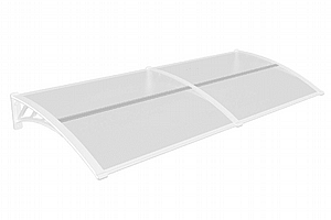 גגון גשם 120X240 ס"מ לדלת/חלון מגן UV דגם קנדה Q Garden Top - צבע לבן גגון גשם 120X240 ס"מ לדלת/חלון מגן UV דגם קנדה Q Garden Top - צבע לבן