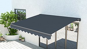 סוכך זרועות מכני 350X300 ס"מ מתקפל כולל מגן UV ו-PA דגם אסיה G Garden Top - צבע אפור כהה סוכך זרועות מכני 350X300 ס"מ מתקפל כולל מגן UV ו-PA דגם אסיה G Garden Top - צבע אפור כהה