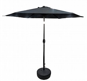 שמשיה עגולה 3 מטר אלומיניום עם מנואלה PLAYA MU7016 - צבע שחור שמשיה עגולה 3 מטר אלומיניום עם מנואלה PLAYA MU7016 - צבע שחור