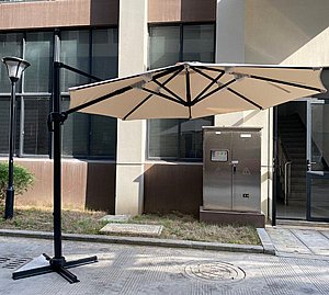 שמשיה רומא עגולה 3 מטר PLAYA -MU7050 - צבע שמנת שמשיה רומא עגולה 3 מטר PLAYA -MU7050 - צבע שמנת