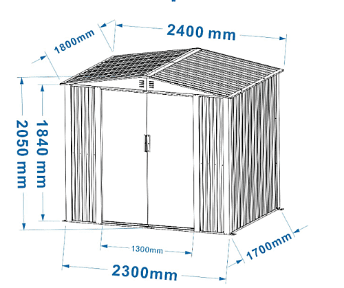���� ���� ������ ��� DS3 ���� 2.40X1.80 ��� ����� Garden Top SADS3 - ��� ���� ����� ����